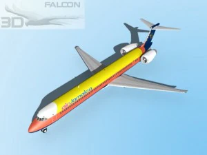 falcon3d md 80 air jamaica 3D Model