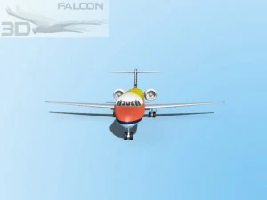 falcon3d md 80 air jamaica 3D Model
