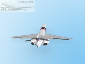 falcon3d md 80 air liberte 3D 模型