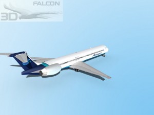 falcon3d md 80 air tours 3D Модель