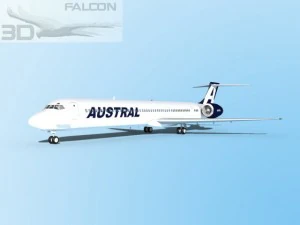 falcon3d md 80 australe Modello 3D