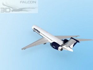 falcon3d md 80 austral 3D-Modell