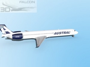 falcon3d md 80 austral 3D-Modell