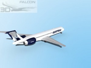 falcon3d md 80 austral 3D-Modell