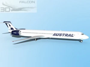 falcon3d md 80 austral 3D Model