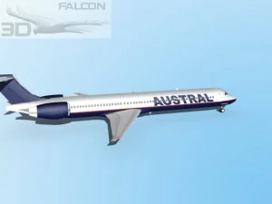 falcon3d md 80 austral 2 3D Model