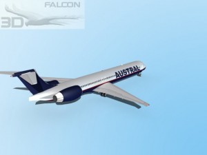 falcon3d md 80 austral 2 3D Model