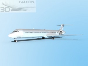falcon3d md 80 bare metal 3D Model