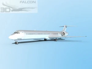 falcon3d md 80 metallo nudo Modello 3D