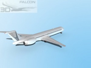 falcon3d md 80 bare metal Modelo 3D