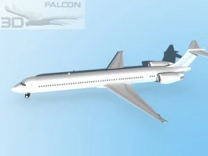 falcon3d md 80 bare metal 3D Model
