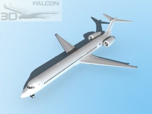 falcon3d md 80 bare metal Modelo 3D