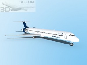 falcon3d md 80 blue1 3D-Modell