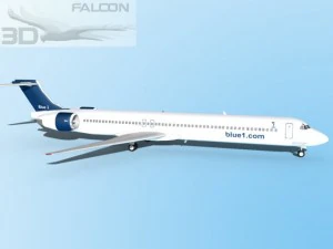 falcon3d md 80 blue1 3D Model