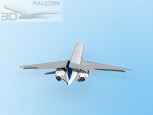 falcon3d md 80 blue1 Modello 3D
