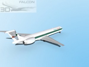 falcon3d md 80 bulgarian charter Model 3D
