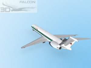 falcon3d md 80 bulgarian charter Model 3D