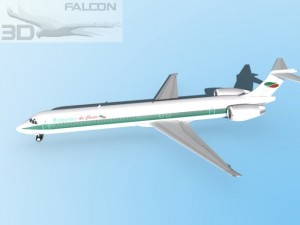 falcon3d md 80 bulgarian charter Model 3D