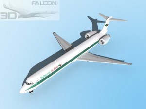 falcon3d md 80 bulgarian charter Model 3D