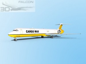 falcon3d md 80 cargomax 3D Model