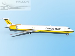 falcon3d md 80 cargomax 3D Model