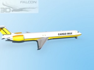 falcon3d md 80 cargomax 3D Model