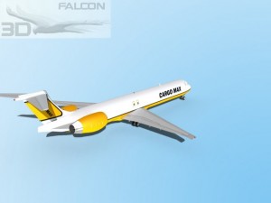 falcon3d md 80 cargomax 3D Model