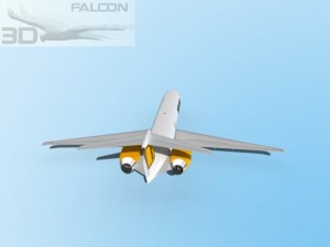 falcon3d md 80 cargomax 3D Model