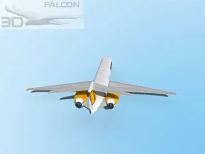 falcon3d md 80 cargomax 3D Model