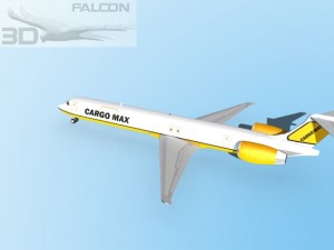 falcon3d md 80 cargomax 3D Model