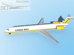 falcon3d md 80 cargomax 3D Model