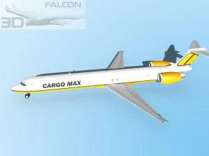 falcon3d md 80 cargomax 3D Model
