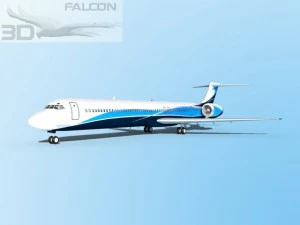 falcon3d md 80 corporate 3 3D Model