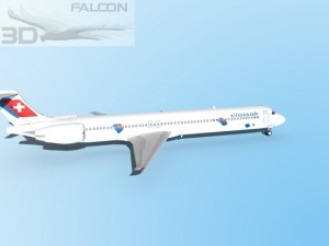 falcon3d md 80 crossair 3D Model