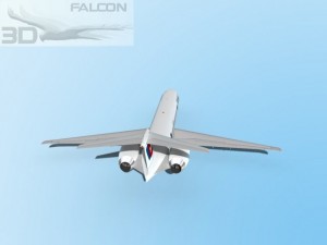 falcon3d md 80 crossair 3D Model
