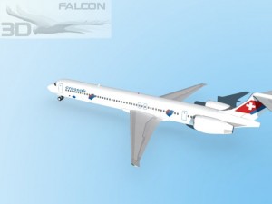 falcon3d md 80 crossair 3D Model