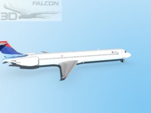 falcon3d md 80 delta Modelo 3D