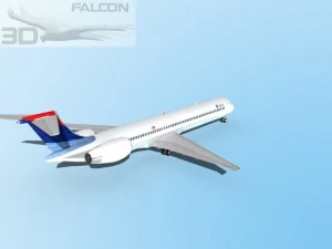 falcon3d md 80 delta 3D Model