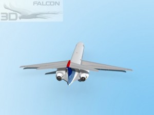 falcon3d md 80 delta Modelo 3D