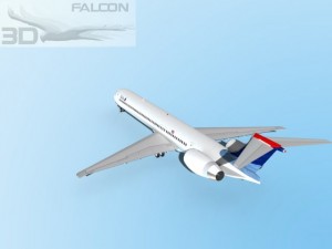 falcon3d md 80 delta Modelo 3D