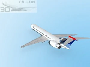 falcon3d md 80 delta 3D Model