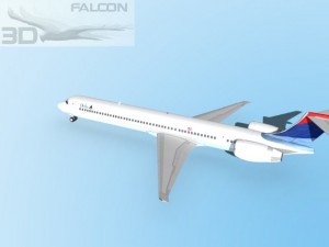 falcon3d md 80 delta Modelo 3D
