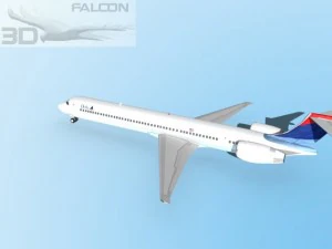 falcon3d md 80 delta 3D Model