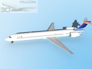 falcon3d md 80 delta Modelo 3D