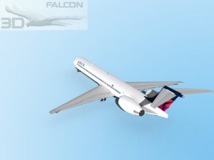 falcon3d md 80 delta 2 3D 모델