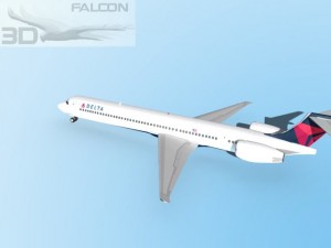 falcon3d md 80 delta 2 3D 모델