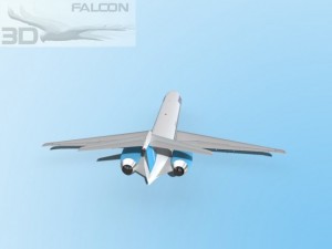falcon3d md 80 devonair Modelo 3D