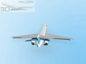 falcon3d md 80 devonair Model 3D
