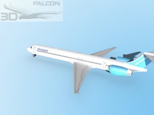 falcon3d md 80 devonair Modelo 3D