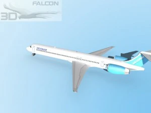 falcon3d md 80 devonair Model 3D